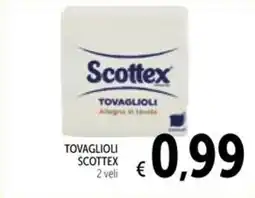 Spazio Conad Tovaglioli Scottex offerta