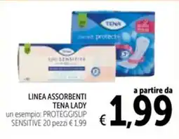 Spazio Conad TENA Lady SENSITIVE offerta