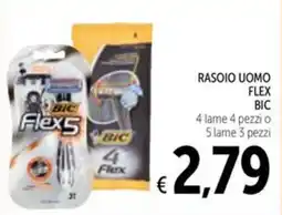 Spazio Conad RASOIO UOMO FLEX BIC offerta