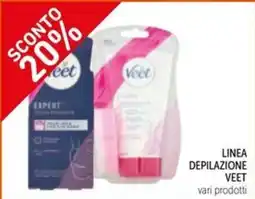 Spazio Conad Linea depilazione Veet offerta