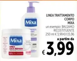 Spazio Conad LINEA TRATTAMENTO CORPO MIXA offerta