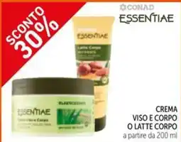 Spazio Conad Crema viso e corpo o latte corpo offerta