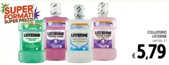 Spazio Conad Collutorio Listerine offerta