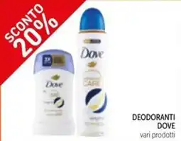 Spazio Conad Deodoranti Dove offerta