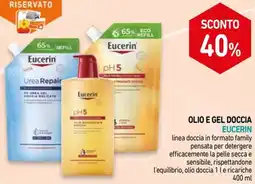 Spazio Conad Olio e gel doccia Eucerin offerta