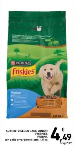 Spazio Conad ALIMENTO SECCO CANE FRISKIES PURINA offerta