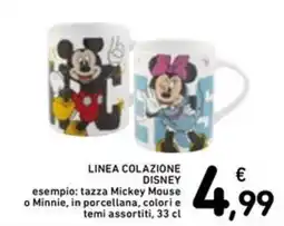 Spazio Conad LINEA COLAZIONE DISNEY offerta