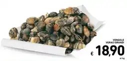 Spazio Conad VONGOLE VERACI GRANDI offerta