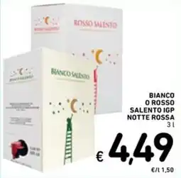 Spazio Conad Bianco o Rosso Salento Notte Rossa offerta