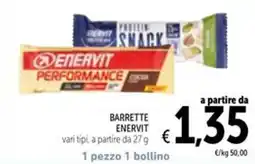 Spazio Conad BARRETTE ENERVIT offerta