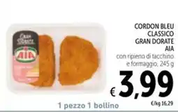 Spazio Conad Cordon bleu classico Gran Dorate AIA offerta