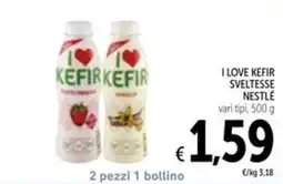 Spazio Conad I LOVE KEFIR SVELTESSE NESTLÉ offerta