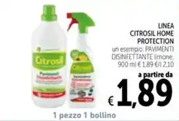 Spazio Conad Citrosil Disinfettante Pavimenti offerta