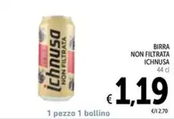 Spazio Conad Birra non filtrata Ichnusa offerta
