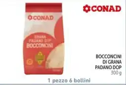 Spazio Conad Conad bocconcini di grana padano dop offerta