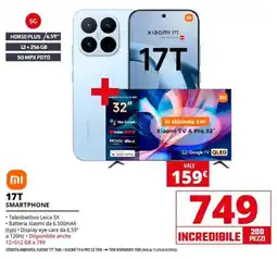 Comet Xiaomi 17T Smartphone offerta