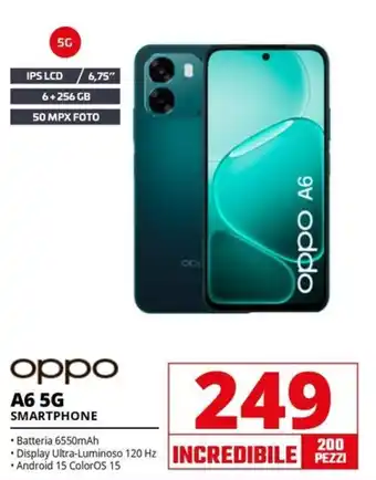Comet oppo A6 5G SMARTPHONE offerta