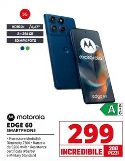 Comet motorola EDGE 60 SMARTPHONE offerta
