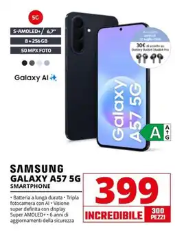 Comet Samsung galaxy A57 5G smartphone offerta