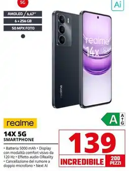 Comet realme 14X 5G SMARTPHONE offerta