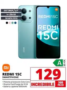 Comet REDMI 15C SMARTPHONE offerta