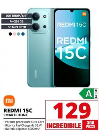 Comet REDMI 15C SMARTPHONE offerta
