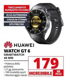 Comet HUAWEI WATCH GT 6 offerta