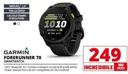 Comet GARMIN FORERUNNER 70 SMARTWATCH offerta