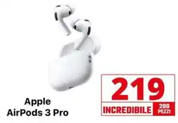 Comet Apple AirPods 3 Pro offerta