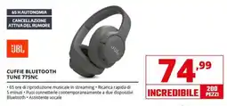 Comet Jbl cuffie bluetooth tune 775NC offerta