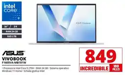 Comet ASUS VIVOBOK F1605VA-MB181W offerta
