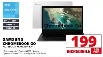Comet SAMSUNG CHROMEBOOK GO offerta