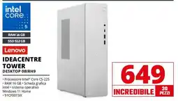 Comet Lenovo IDEACENTRE TOWER DESKTOP 08IRH9 offerta