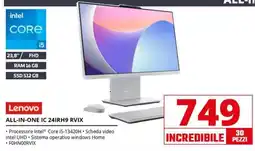 Comet Lenovo ALL-IN-ONE IC 24IRH9 RVIX offerta