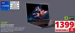 Comet acer NOTEBOOK GAMING NITRO V 15 V15-52-9 offerta
