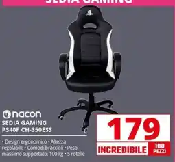 Comet nacon SEDIA GAMING PS40F CH-350ESS offerta