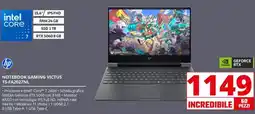 Comet NOTEBOOK GAMING VICTUS 15-FA2027NL offerta