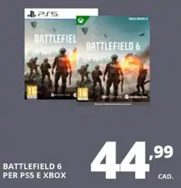 Comet Battlefield 6 per PS5 e xbox offerta