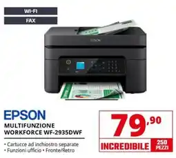 Comet EPSON MULTIFUNZIONE WORKFORCE WF-2935DWF offerta