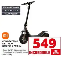 Comet MONOPATTINO ELETTRICO SCOOTER 6 PRO EU offerta