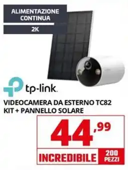 Comet tp-link VIDEOCAMERA DA ESTERNO TC82 offerta