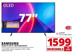 Comet Samsung oled TV 4K 77" QE77S85FAEXZT offerta