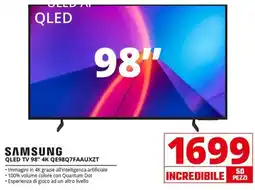 Comet Samsung qled TV 98" 4K QE98Q7FAAUXZT offerta