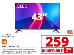 Comet QLED TV 43" A43 PRO offerta