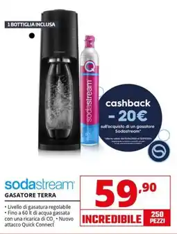 Comet sodastream GASATORE TERRA offerta
