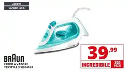 Comet BRAUN FERRO A VAPORE TEXSTYLE 3 offerta