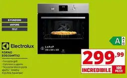 Comet Forno Electrolux EOD3S44TX2 offerta