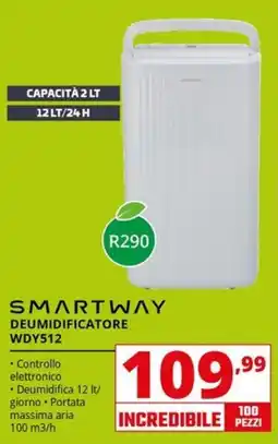Comet Smartway deumidificatore WDY512 offerta