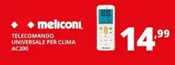 Comet Meliconi telecomando universale per clima AC200 offerta