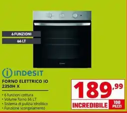 Comet FORNO ELETTRICO IO 2350H X offerta